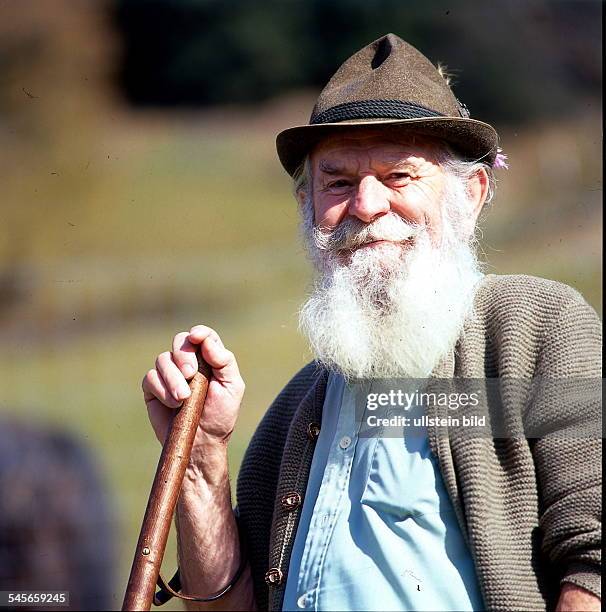 Bergbauer aus den Tiroler Alpen- 1997