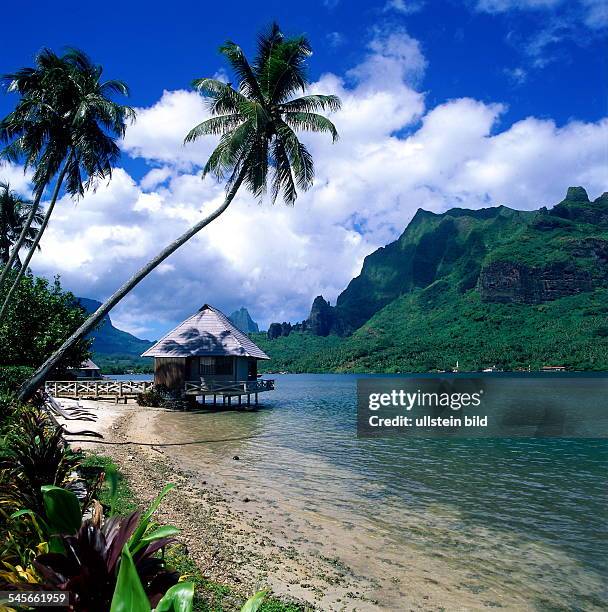 Französisch Polynesien / Moorea: Hotel"Club Bali Hai" in der Cook Bay- 1996col