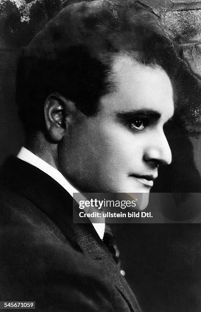 Benjamino Gigli *20.03.1890-+Opernsänger, Tenor, Schauspieler; ItalienProfilum 1932