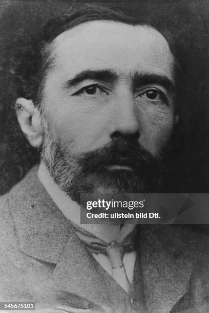 Joseph Conrad *03.12.1857-+Schriftsteller, Polen/Grossbritannien- Porträt- 1904