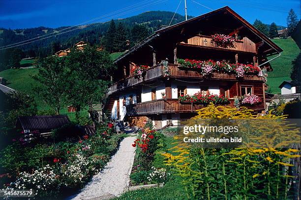 Alpbach-Tal: Bauernhaus- 1997