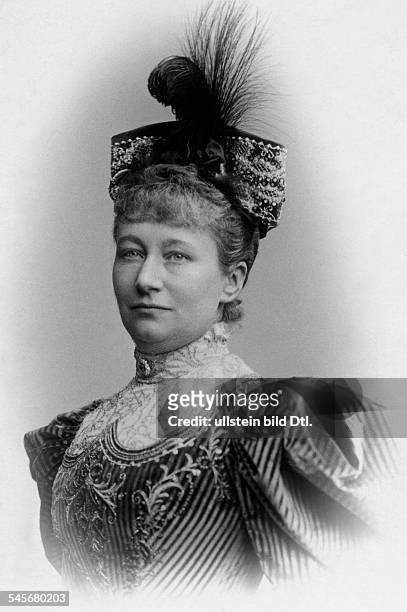 Auguste Viktoria *22.10.1858-+Kaiserin von Deutschland 1888-1918Koenigin von Preussen 1888-1918Ehefrau von Kaiser Wilhelm II. Seit 1881Portrait-...