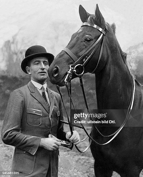 Carl-Friedrich Freiherr von Langen- Rider, Germany - 1928