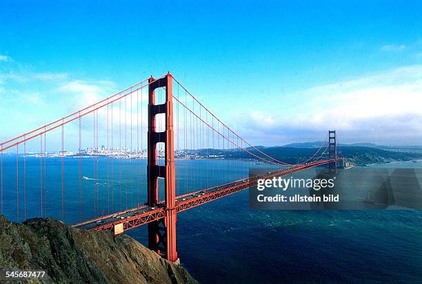 Die Hängebrücke über der SanFrancisco Bay- 1998