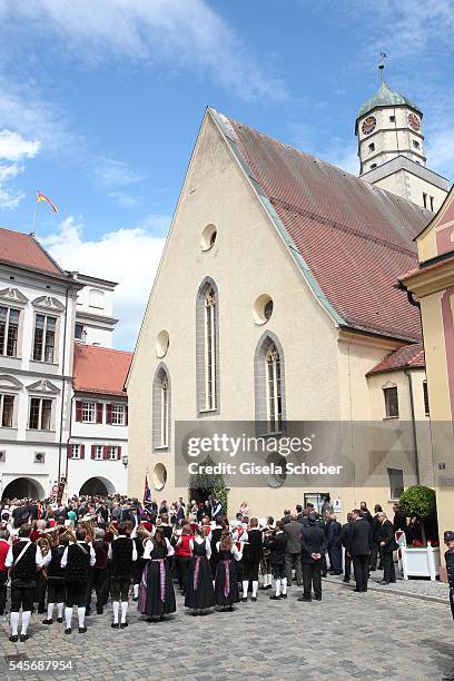 Wedding Of Hereditary Prince Franz Albrecht Zu Oettingen Spielberg And