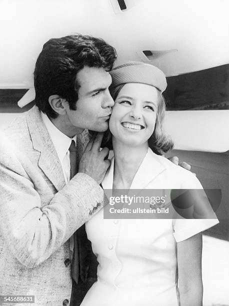 Wilcke, Claus *-Actor, Germanywith his wife Marianne - 1969