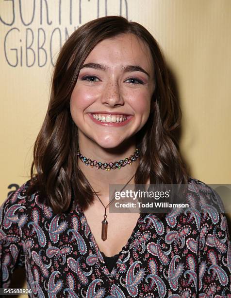 Ashley Boettcher attends a "Gortimer Gibbon's Life On Normal Street's" celebration by Amazon and J14 at Racer's Edge Indoor Karting on July 8, 2016...