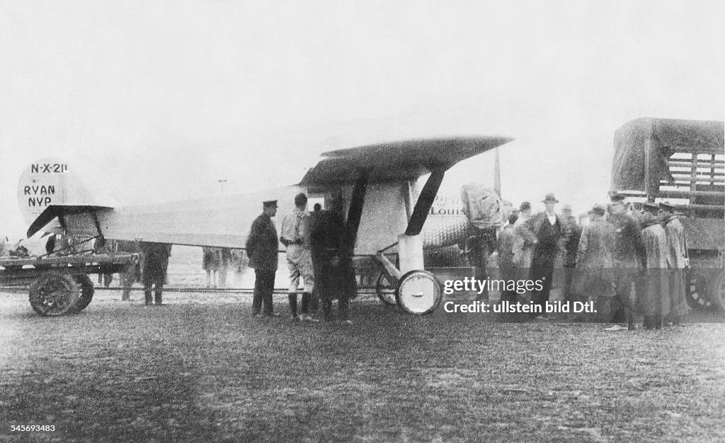 Charles Lindbergh (1902-1974) Flugpionier USA 'Sprit of St. Louis'