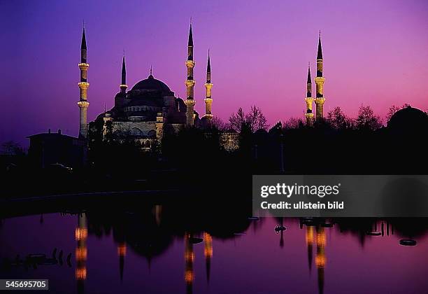 Die `Blaue Moschee' in Istanbul- 1993