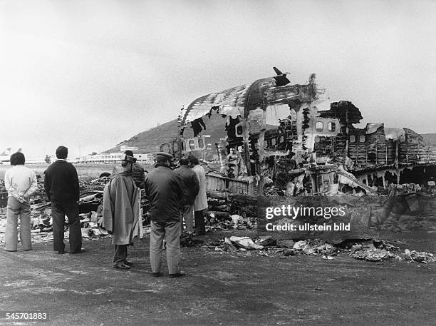 Airplane catastrophe in Teneriffa - crash of two Boeing 747- March 1977