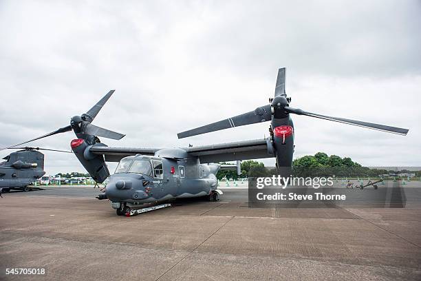 Bell Boeing CV-22B Osprey at RAF Fairford on July 9, 2016 in Fairford, England.