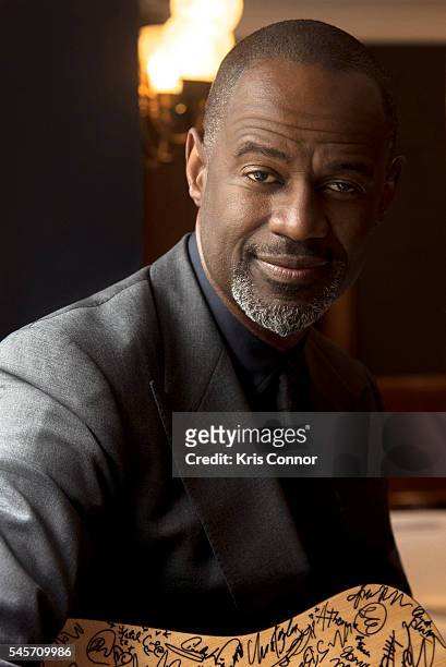 Singer Brian McKnight poses for a portrait during the Stand With Songwriters Advocacy Day - ASCAP Foundation Roundtable in the Dirksen Senate Office...