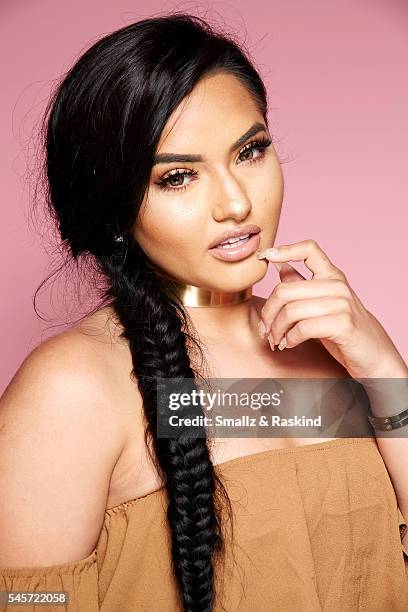 Karla Jara takes a portrait at Beautycon Festival Los Angeles on July 9, 2016 in Los Angeles, California. @raskindphoto @smallzphoto