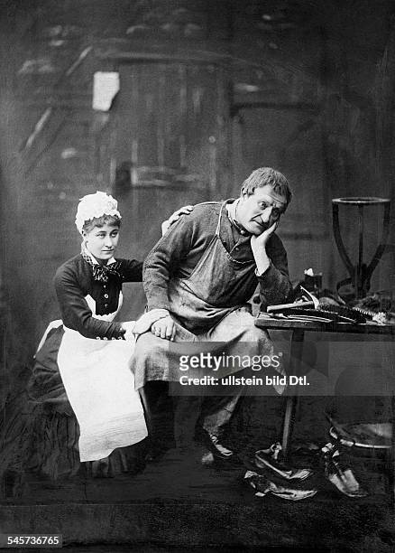 Held, Carl - Actor, Germany - Role picture in the play 'Mein Leopold' by Adolf L'Arronge in Berlin- about 1900 - Photographer. Carl SeegertVintage...