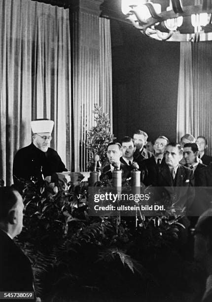 Amin Al Husayni Photos et images de collection - Getty Images
