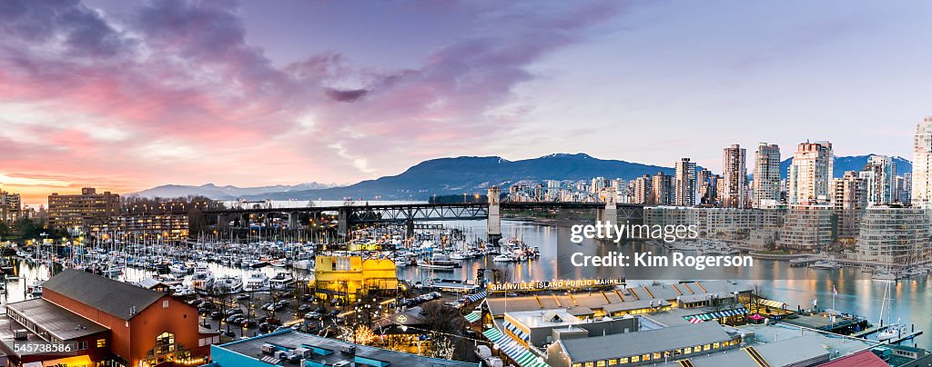 English Bay twilight