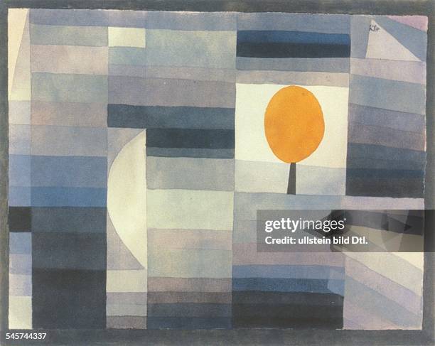 Paintings Paul Klee *18.12.1879-+ Painter, graphic artist, Germany, Switzerland Watercolor 'The Messenger of Autumn' - about 1922