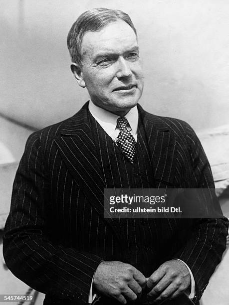 Rockefeller, John D. Junior *29.01.1874-+Unternehmer, Philanthrop, USAPorträt- vermutlich 1937