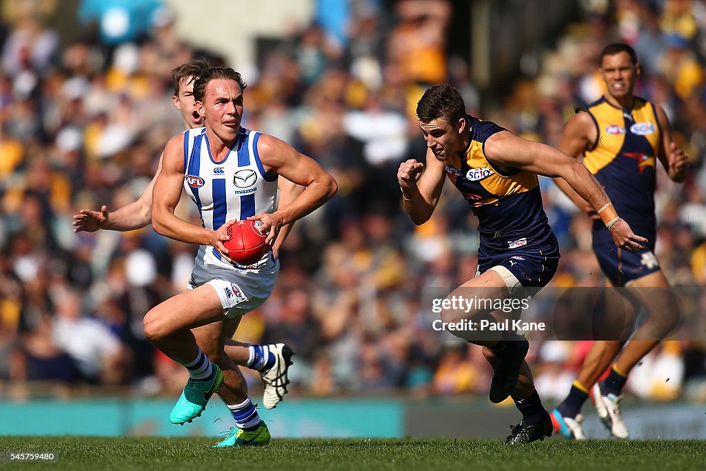 AFL Rd 16 - West Coast v North Melbourne