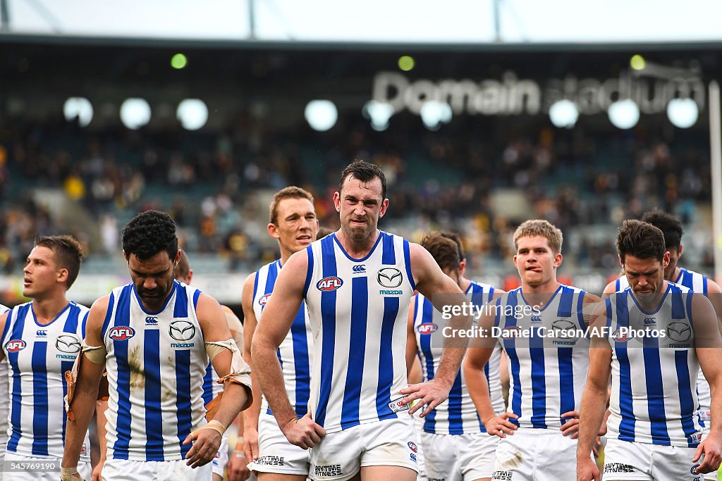 AFL Rd 16 - West Coast v North Melbourne