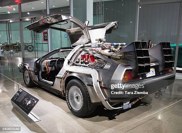 Time Machine Vehicles 176 Delorean Time Machine Stock Photos, High-Res Pictures, and Images ...