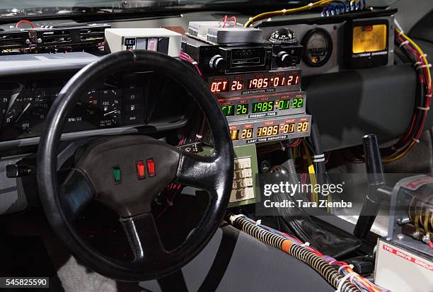 Delorean Time Machine Interieur