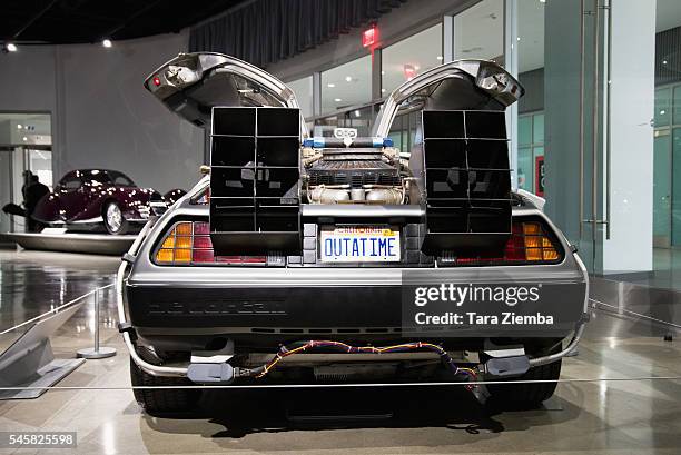Time Machine Vehicles 165 Delorean Time Machine Stock Photos, High-Res Pictures, and Images ...