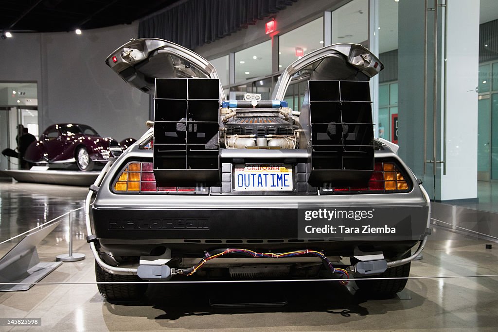 Red Time Machine The original DeLorean Time Machine Hero