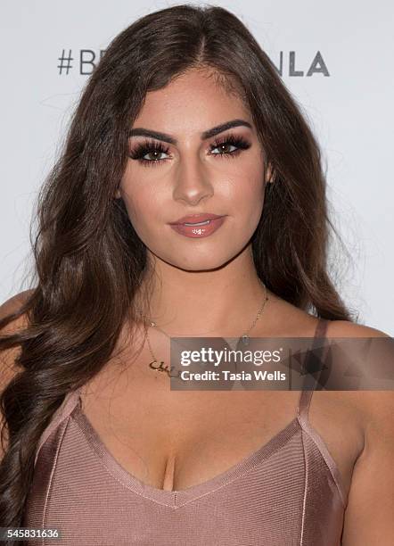 Nazanin Kavari attends the 4th Annual Beautycon Festival Los Angeles at the Los Angeles Convention Center on July 9, 2016 in Los Angeles, California.