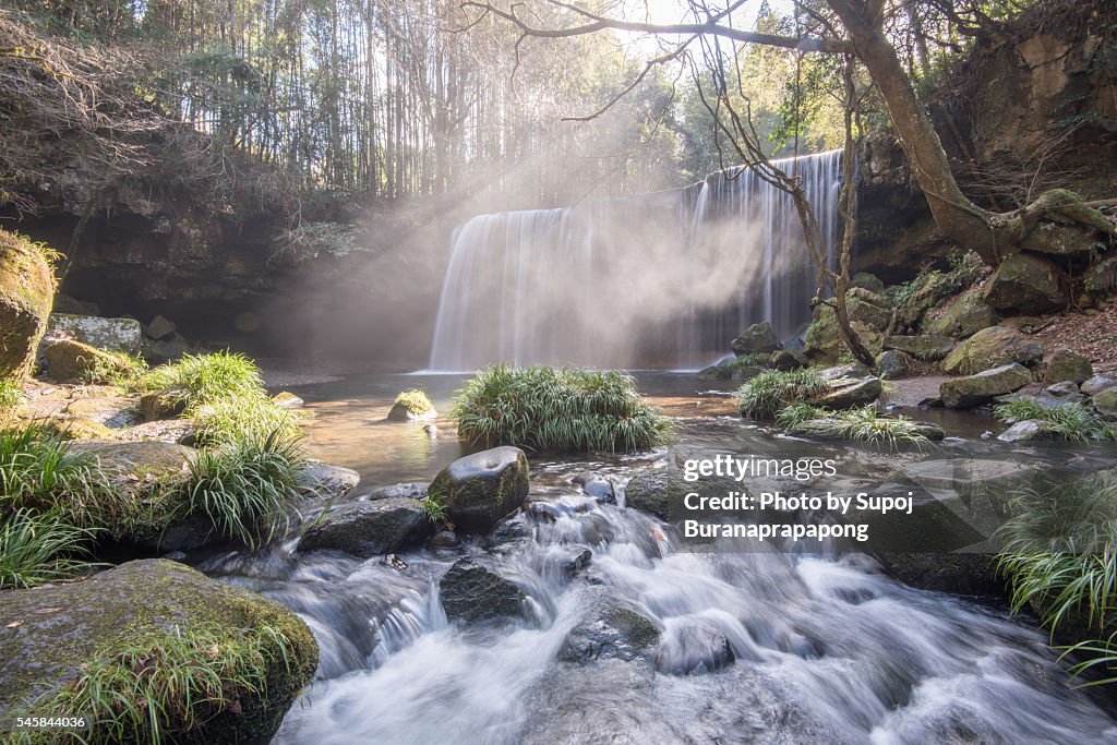 Nabegataki Waterfall in kyushu japan