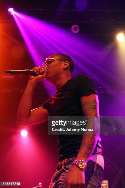 Herbo performs during The Smokers Club concert event at Crosby Hotel on July 9, 2016 in New York City.