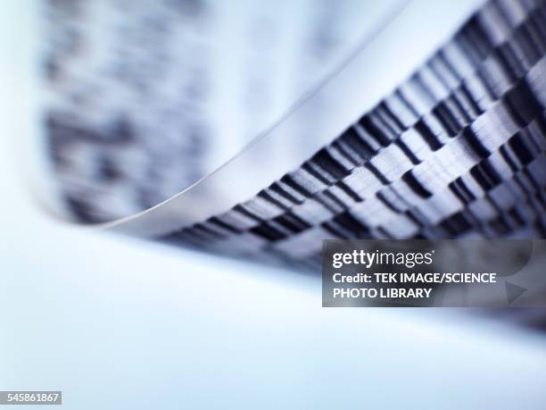 dna research - genome sequencing stock-fotos und bilder