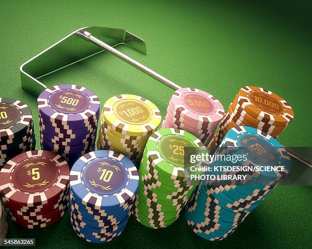 stacks of gambling chips, illustration - poker table texture stock illustrations