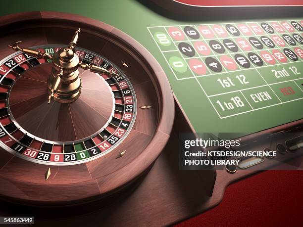 illustrazioni stock, clip art, cartoni animati e icone di tendenza di roulette wheel, illustration - ruota della roulette