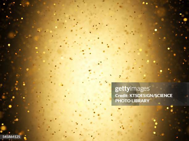 gold confetti, illustration - gold background stock illustrations