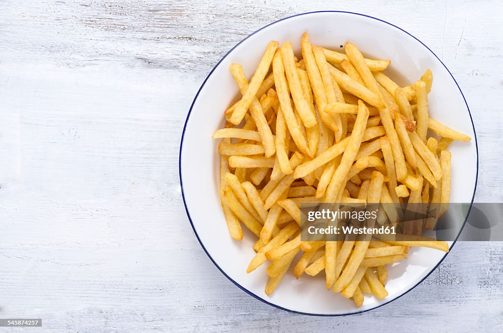 French fries on plate