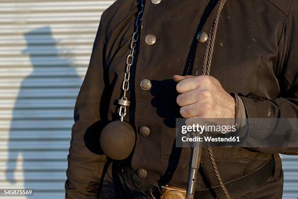 germany, uniform of chimney sweep - chimney sweep stock pictures, royalty-free photos & images