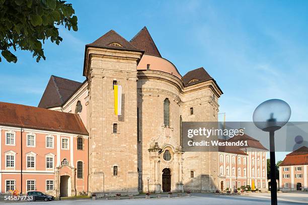 germany, baden-wuerttemberg, ulm, wiblingen abbey with basilica - ulm stock pictures, royalty-free photos & images
