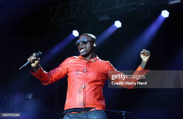 Seal performs at Cornbury Festival at Great Tew Estate on July 10, 2016 in Oxford, England.