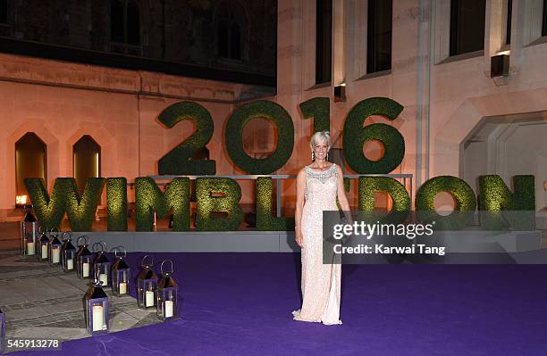 Judy Murray attends the Wimbledon Winners Ball at The Guildhall on July 10, 2016 in London, England.