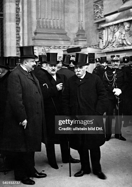 Clemenceau, Georges *1841-1926+, politician, France, 1906