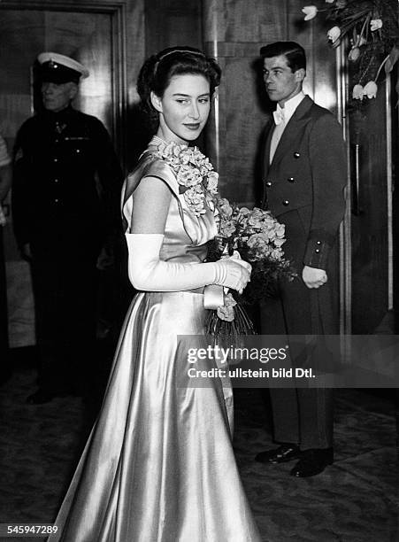 Margaret Rose, Prinzessin *21.08..2002+Graefin von Snowdon, GBSchwester von Queen Elizabeth II. - Premiere des Films 'Hamlet' im Leicester Square...