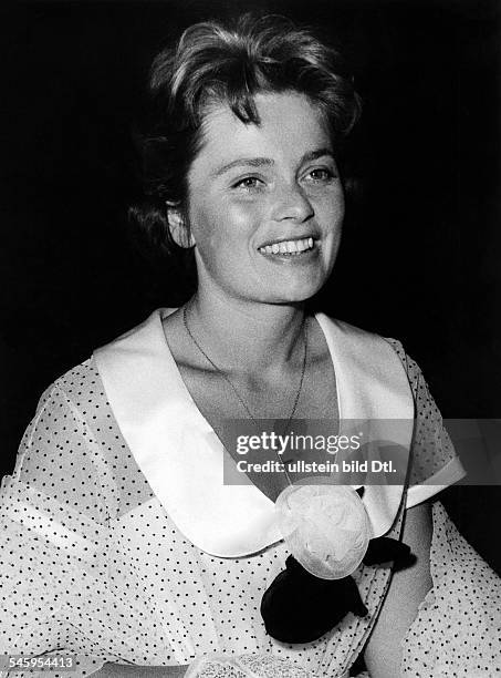 Ulla Jacobsson*-+Schauspielerin, SchwedenPortrait- 1959
