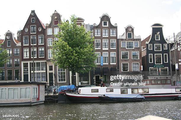 Netherlands Amsterdam Amsterdam - patrician houses at a urban canal