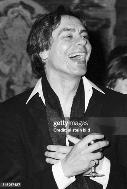 Neumeier, John - Ballet Dancer, Choreographer, USA - at a launch party in Hamburg