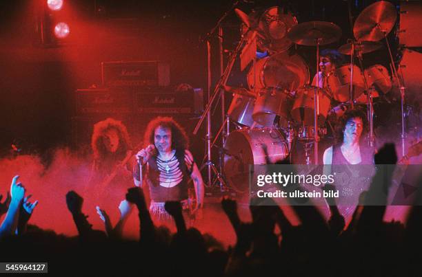 Ronnie James Dio - Musician, Singer, Heavy-Metal, USA - performing in Hamburg, Germany -