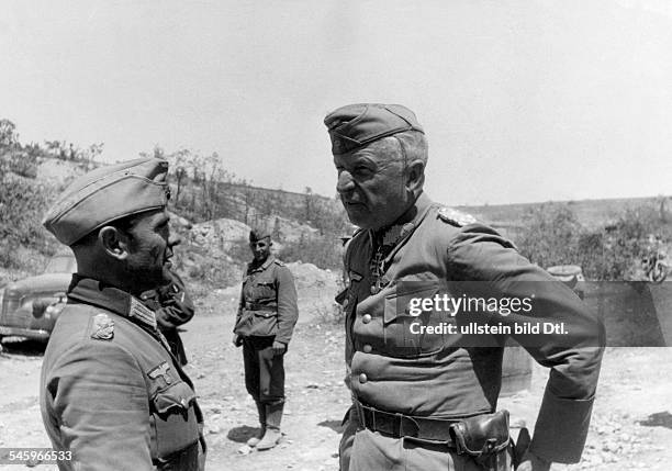 28 Fritz Erich Von Manstein Photos & High Res Pictures - Getty Images