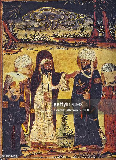 Islam Mohammed Mohammed *around 570-08.06.632+ Prophet, founder of Islam Mohammed appointing his cousin and son-in-law Ali his successor - Islamic...