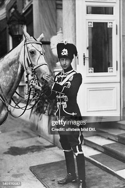 Friedrich Wilhelm Prinz von Preussen *06.05.1882-+Kronprinz des deutschen Reiches und vonPreussen - in der Uniform der Danziger Husaren1902