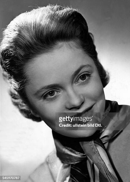 Ulla Jacobsson*-+Schauspielerin, SchwedenPortrait- 1954